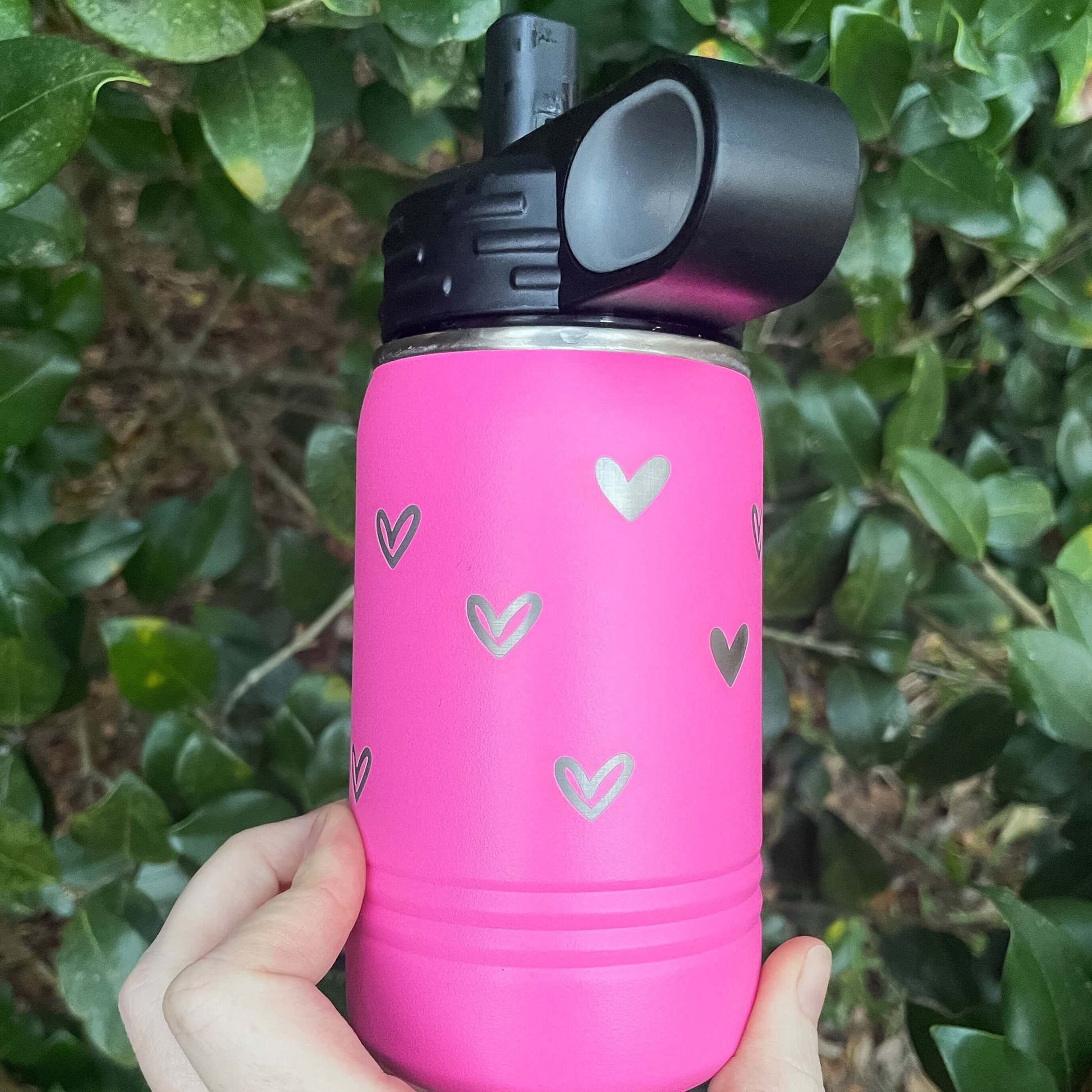 Custom insulated leakproof water bottle for kids, lunchboxes, teams, personalized with name