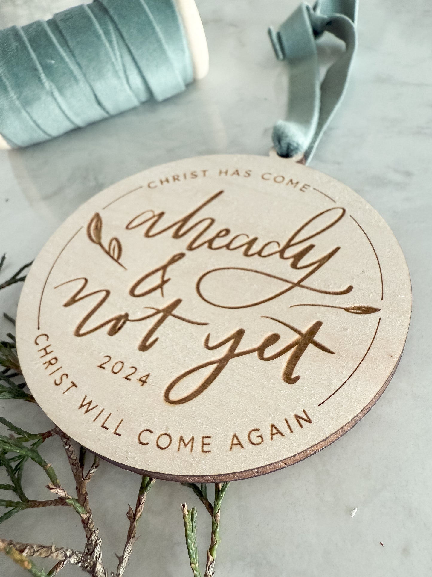 Already & Not Yet | Advent Ornament