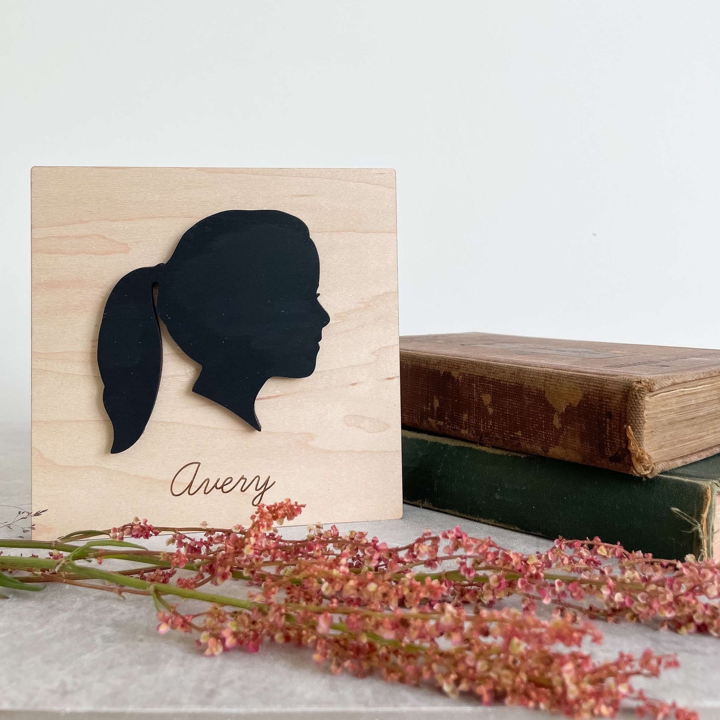 3D Wood Silhouette Block Keepsake