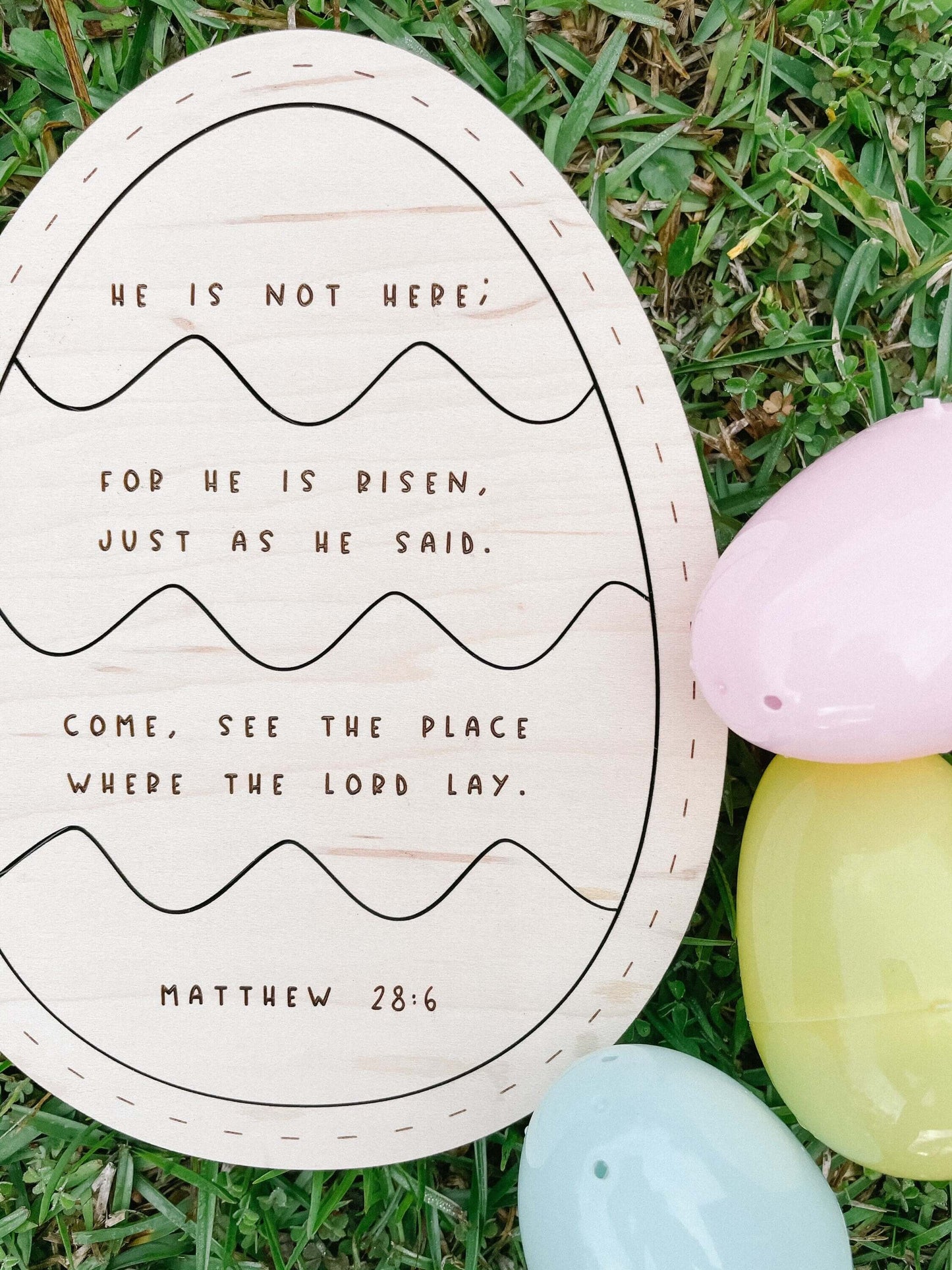 Bible Verse Easter Egg Puzzle