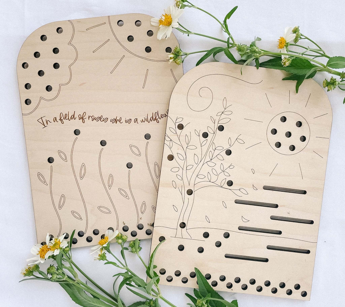 Flower + Leaf Collector Boards